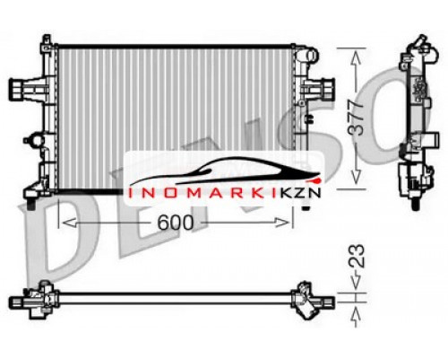 Купить Радиатор двигателя DENSO DRM20083 в Казани