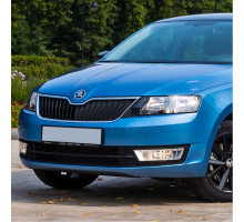 Бампер передний в цвет кузова Skoda Rapid 1 (2012-2017)