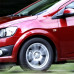 Заказать Крыло переднее левое в цвет кузова Chevrolet Aveo T300 (2011-2015) седан в Казани