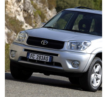 Бампер передний в цвет кузова Toyota Rav4 2 XA20 (2003-2005) рестайлинг с отв под расширители