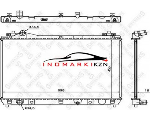 Купить Радиатор охлаждение двигателя STELLOX 1025457SX на Suzuki Grand Vitara III (2005–2008) в Казани