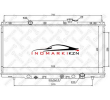 Радиатор охлаждение двигателя STELLOX 1025389SX на Honda CR-V II (2001–2004)