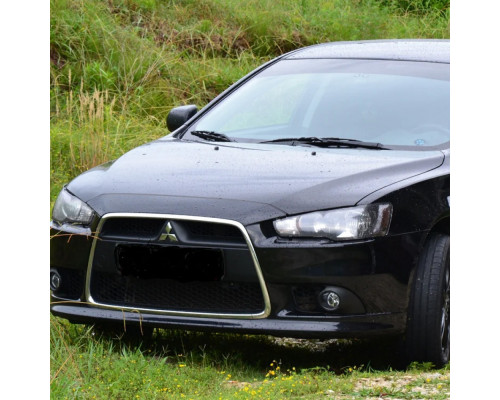 Заказать Бампер передний в цвет кузова Mitsubishi Lancer Х (2010-2015) рестайлинг в Казани