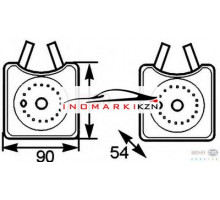 Радиатор масляный VAG A4 1.6-1.9 02- BORA CADDY GOLF 1.8-2.0 00-