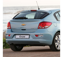 Бампер задний в цвет кузова Chevrolet Cruze (2009-2015) хэтчбек