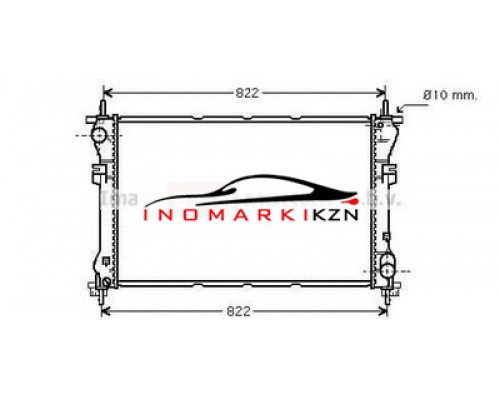 Заказать Радиатор FORD TRANSIT 2.0D 00- на FORD TRANSIT в Казани