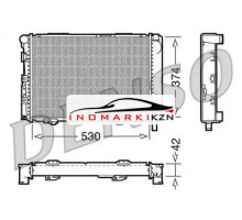 Радиатор охлаждение двигателя DENSO DRM17025 на Mercedes-Benz E-klasse AMG I (W124) (1994–1996)