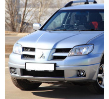 Бампер передний в цвет кузова Mitsubishi Outlander 1 (2002-2006)