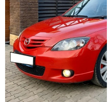 Бампер передний в цвет кузова Mazda 3 BK (2006-2009) хэтчбек