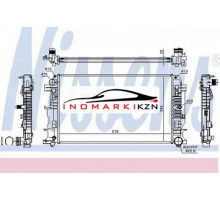 Радиатор двигателя NISSENS 67156A