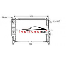 Радиатор BMW E34 3.0-3.8 88-98