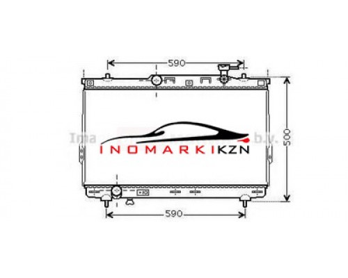 Купить Радиатор HYUNDAI SANTA FE 2.0-3.5 M T 00- на Hyundai Santa Fe I (2000–2004) в Казани