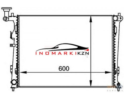 Купить Радиатор HYUNDAI i30 KIA CEE'D 1.4-2.0 07- в Казани