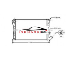 Радиатор CITROEN BERLINGO 1.9 D 00-