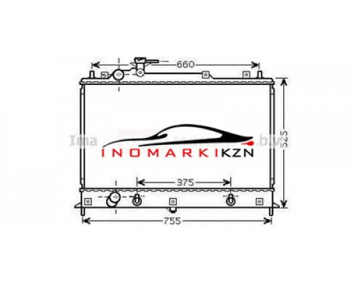 Купить Радиатор MAZDA СХ-7 2.3 07- в Казани