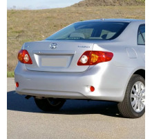 Бампер задний в цвет кузова Toyota Corolla E150 (2006-2010)