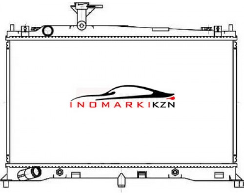 Заказать Радиатор охлаждение двигателя LUZAR LRC251FA на Mazda 6 II (GH) (2007–2009) в Казани