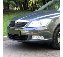 Бампер передний в цвет кузова Skoda Octavia A5 (2008-2013) рестайлинг