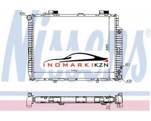 Заказать Радиатор двигателя NISSENS 62608A в Казани