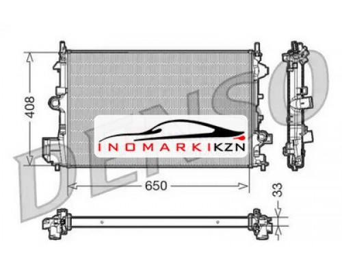 Заказать Радиатор двигателя DENSO DRM20088 в Казани