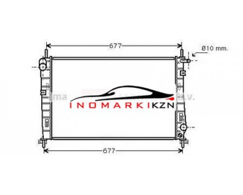 Купить Радиатор FORD MONDEO 2.5 1.8TD 93-00 в Казани