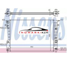 Радиатор двигателя NISSENS 63072A на Opel Omega B (1994–1999)