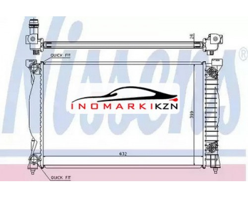 Купить Радиатор двигателя NISSENS 60305A в Казани