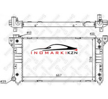 Радиатор охлаждение двигателя STELLOX 1025618SX на Chrysler Town &amp; Country III (1995–2000)