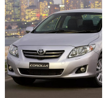 Бампер передний в цвет кузова Toyota Corolla E150 (2006-2012) дорестайлинг с отв под омыватели