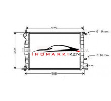 Радиатор FORD FIESTA IV 1,4 96-02