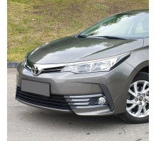 Бампер передний в цвет кузова Toyota Corolla E170 (2016-2021) рестайлинг