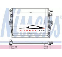 Радиатор VW TOUAREG PORSCHE CAYENNE 3.0 3.6 3.0TDi 10-