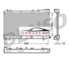 Радиатор SUBARU FORESTER 2.0 2.5T 02-