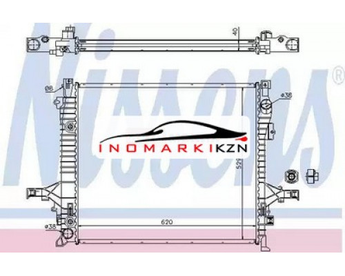 Заказать Радиатор двигателя NISSENS 65613A на Volvo XC90 I (2002–2006) в Казани