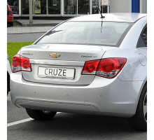 Бампер задний в цвет кузова Chevrolet Cruze (2009-2012) седан дорестайлинг