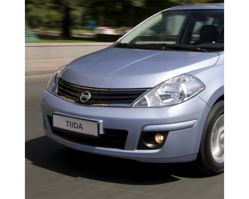 Купить Бампер передний в цвет кузова Nissan Tiida (2007-2013) в Казани