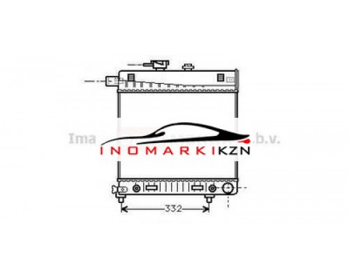 Заказать Радиатор MB W202 1.8-2.3 93-01 в Казани