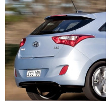 Бампер задний в цвет кузова Hyundai i30 2 (2012-2015) хэтчбек