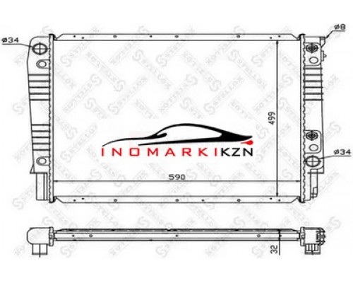 Заказать Радиатор охлаждение двигателя STELLOX 1026445SX на Volvo 960 I (1990–1994) в Казани