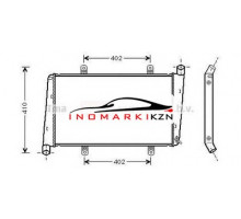 Радиатор VOLVO S40 1.9 2.0 A T 97-05