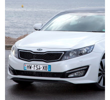 Бампер передний (без омывателей и парктроников) в цвет Kia Optima 3 (2010-2013)