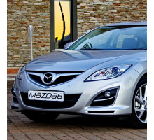 Бампер передний в цвет кузова Mazda 6 GH (2009-2013) рестайлинг