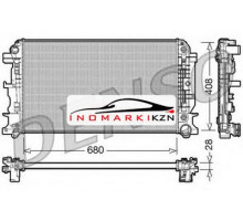 Радиатор MB SPRINTER 1.8-3.5D A T 06- на MERCEDES SPRINTER 906