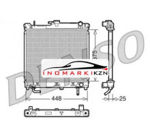 Радиатор охлаждение двигателя DENSO DRM47003 на Suzuki Jimny III (1998–2005)