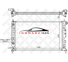 Радиатор охлаждение двигателя STELLOX 1025099SX на Opel Vectra B (1995–1999)